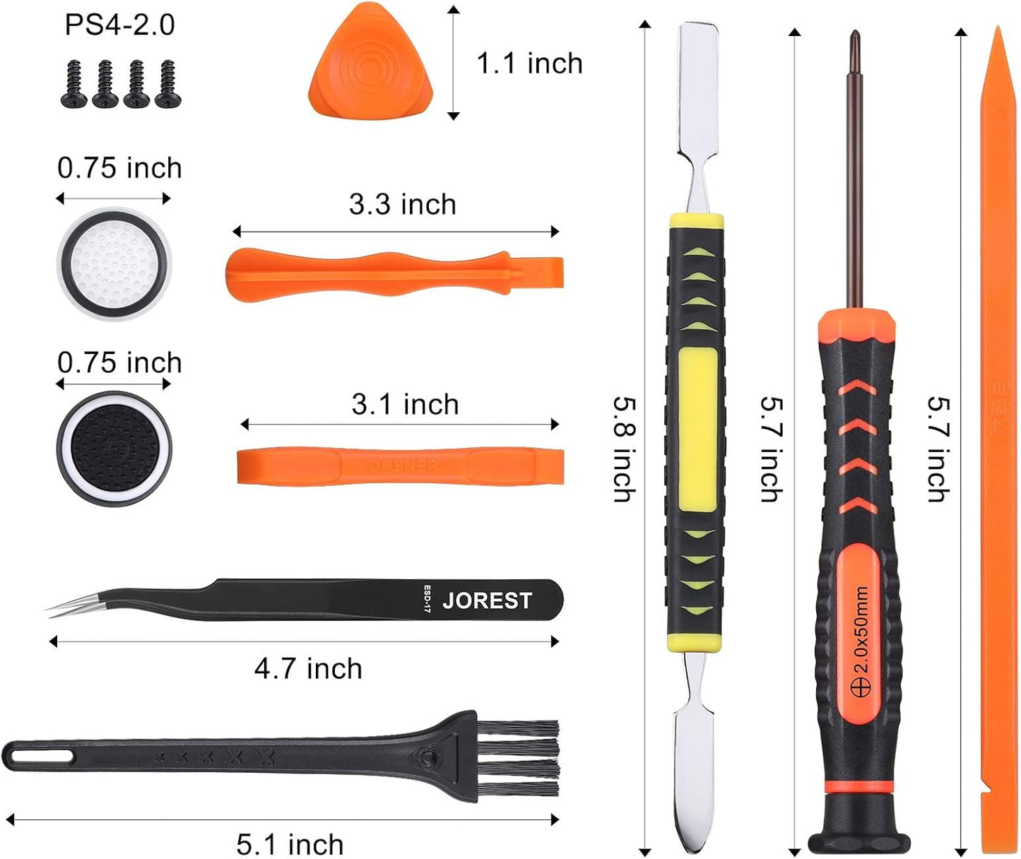Cleaning Repair Tool Kit for PS5, PS4, Xbox One, Xbox Series X, and more
