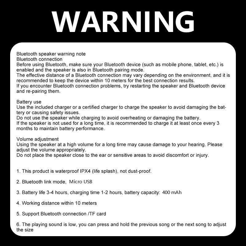 【Buy 1 Get 1 Free】Freeship Shower Radios Waterproof Bluetooth Speaker – Mini Rechargeable Wireless Speaker with LED Light for Beach, Shower, and Home Water plus Black Audio outside Speakers