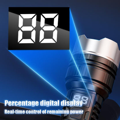 Rechargeable Flashlights High Lumens, 5 Model Flashlights Rechargeable, Super Bright Flashlight, Adjustable Tactical Flash Light, High Powered Flash Light, LED Flashlight for Emergency Home